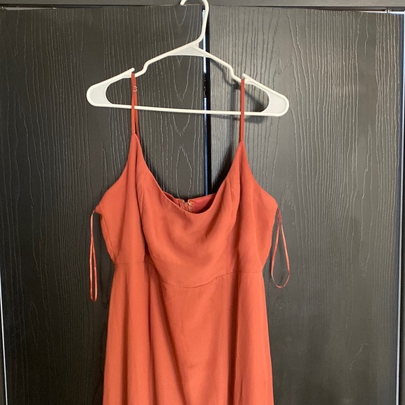 Birdy Grey Chiffon Spice Bridesmaids Dress - Picture 2 of 15